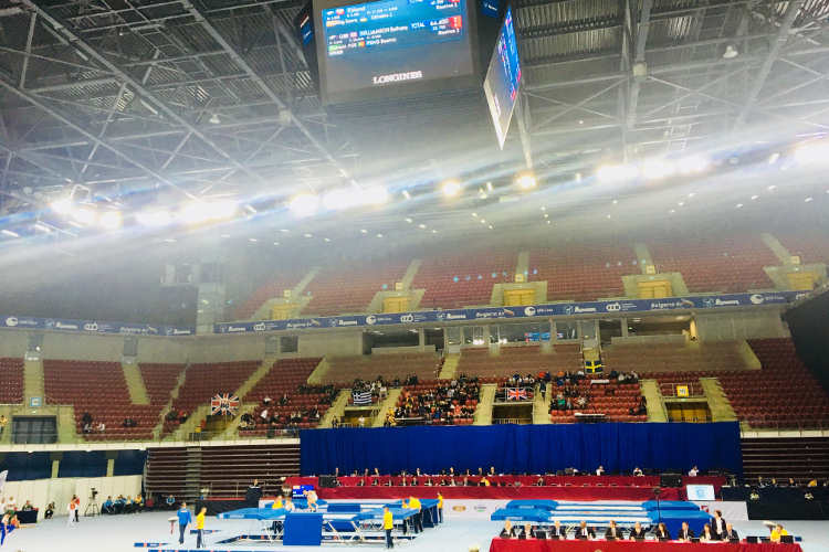 Following the trampoline, tumbling and DMT World Championships