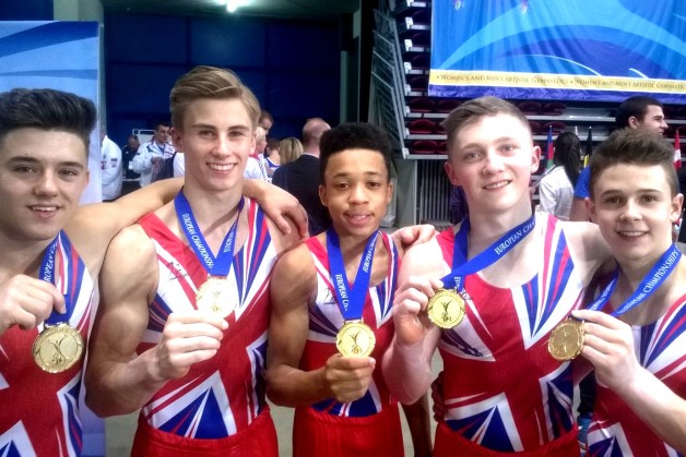 British boys take European Championship gold - British Gymnastics