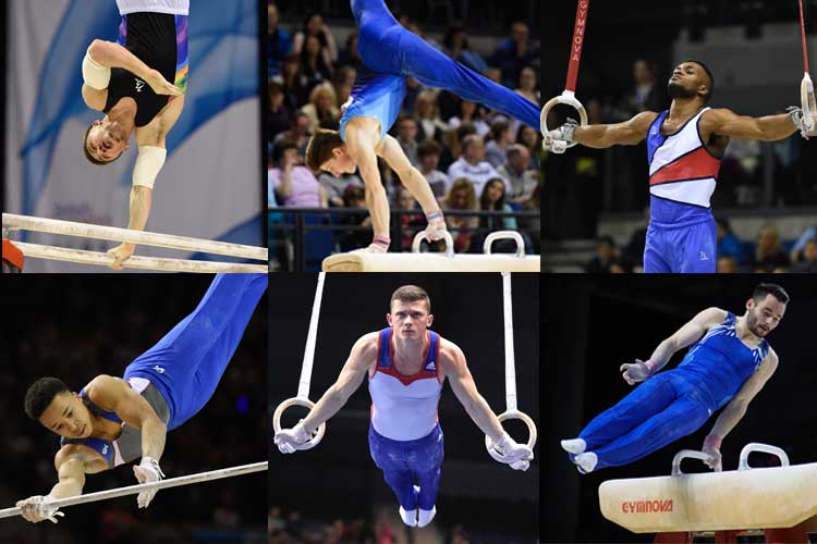 Gb Men S Team Announced For European Championships British Gymnastics